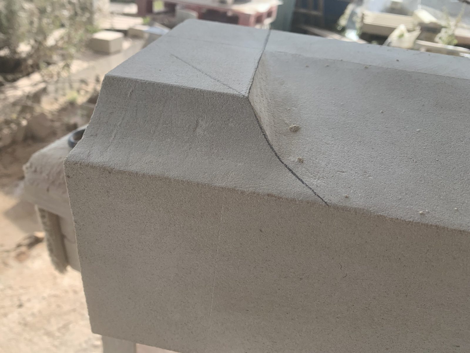 Coping end stone