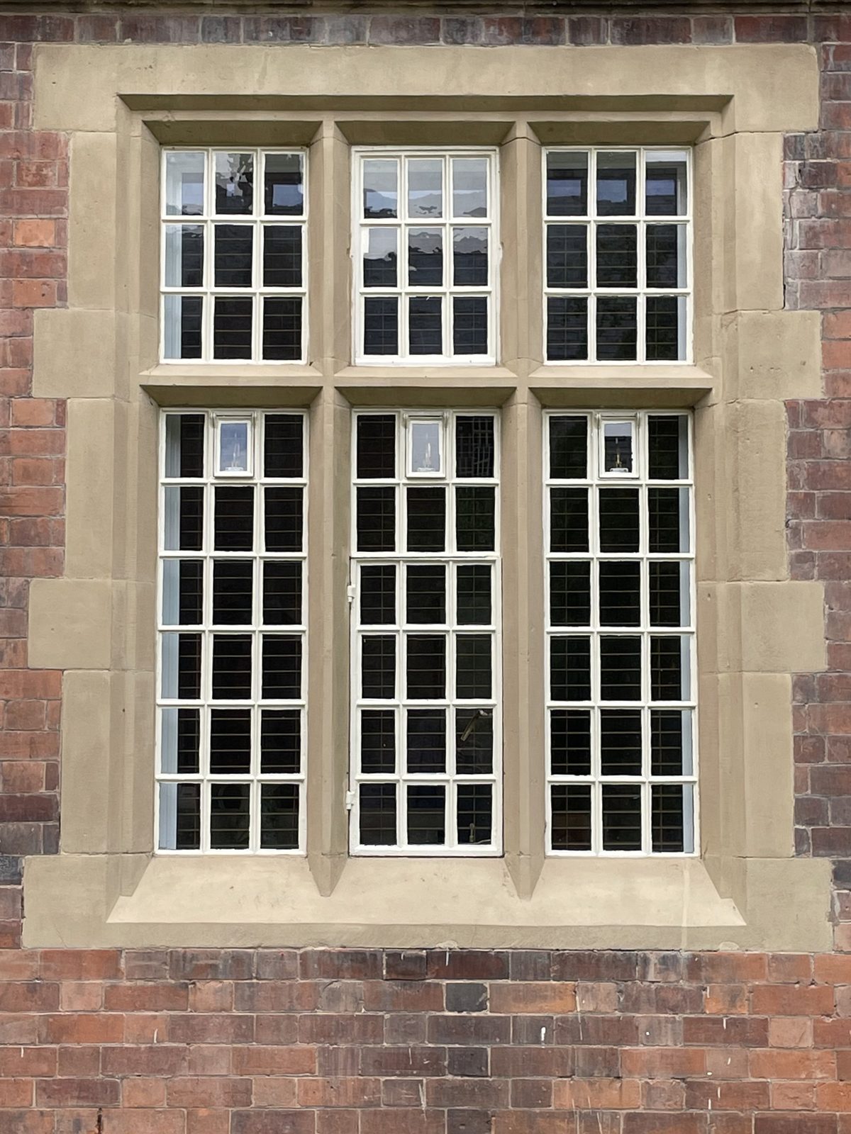 Bespoke stone mullioned window